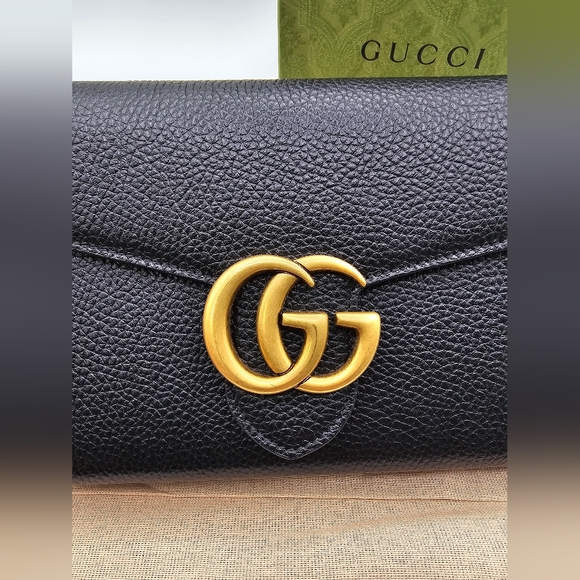 ❌️❌️SOLD❌️❌️25A❤️ NWT Gucci GG Marmont Wallet on Chain - Picture 5 of 11